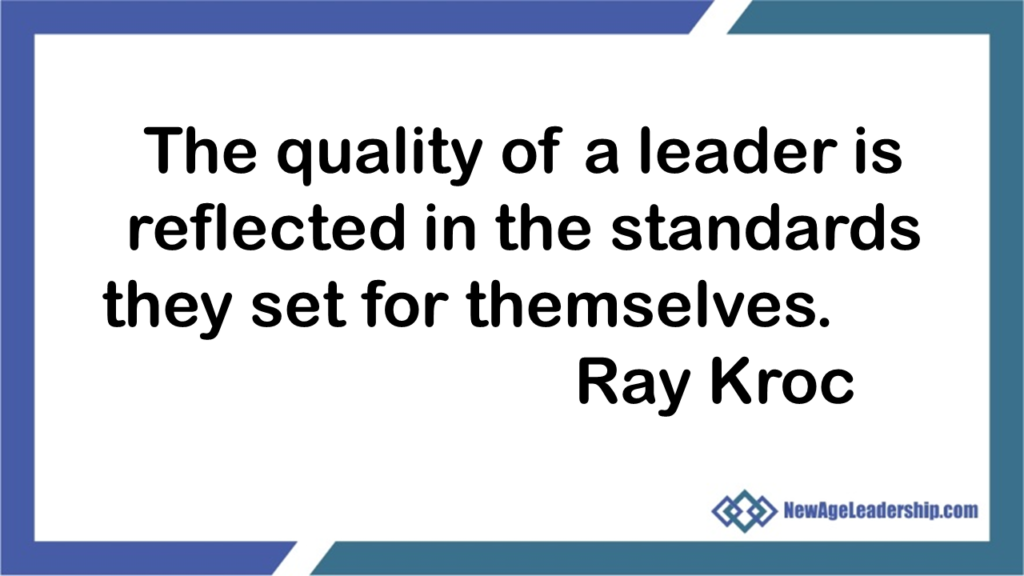 ray kroc quote leadership