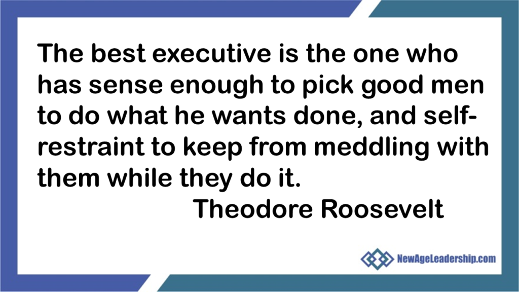 theodore roosevelt quote leadership