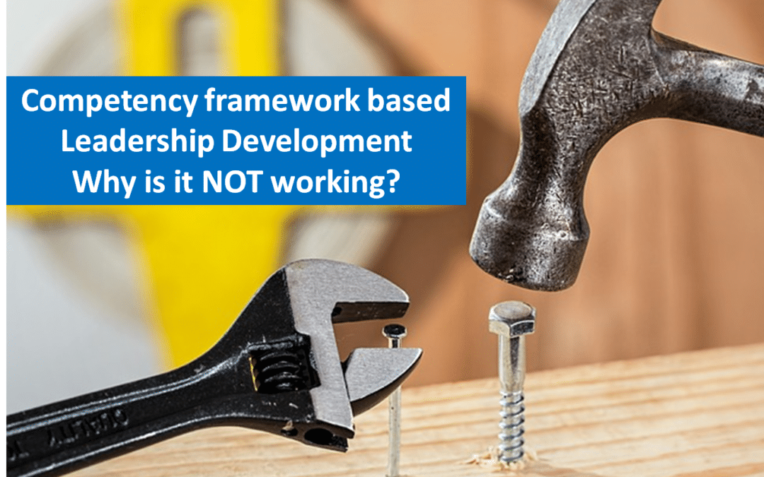 Competency framework based leadership development -Why is it NOT working?
