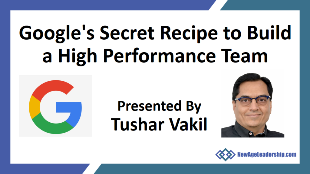Googles Secret Recipe for High Performance Teams